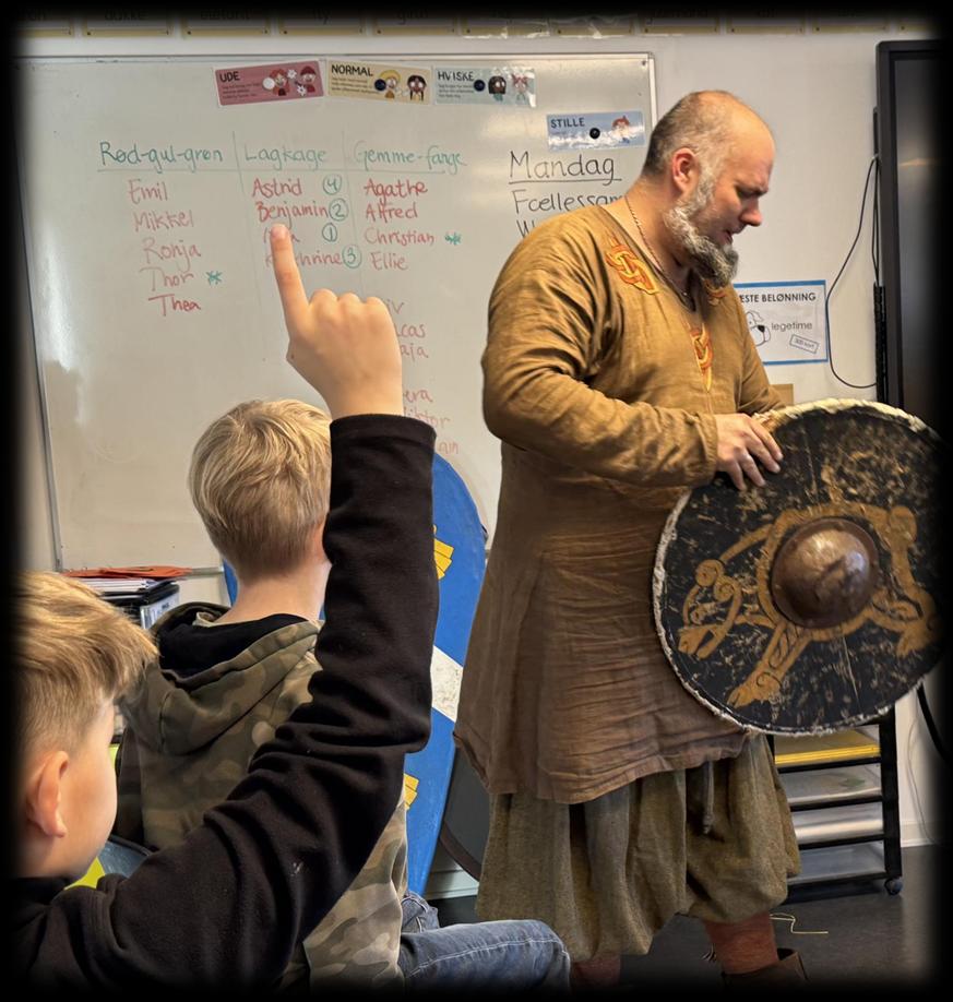 Vikingeoplæg på skolen